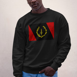 Black American Heritage Flag Sweatshirt