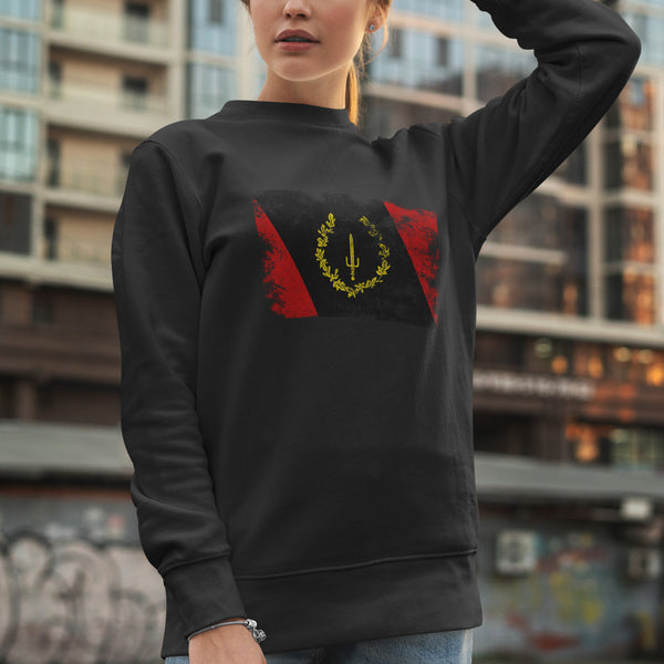 Black American Heritage Flag Sweatshirt