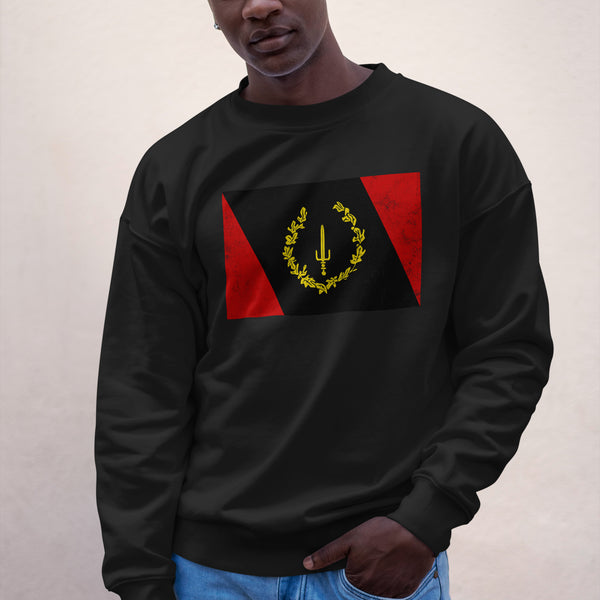 Black American Heritage Flag Sweatshirt