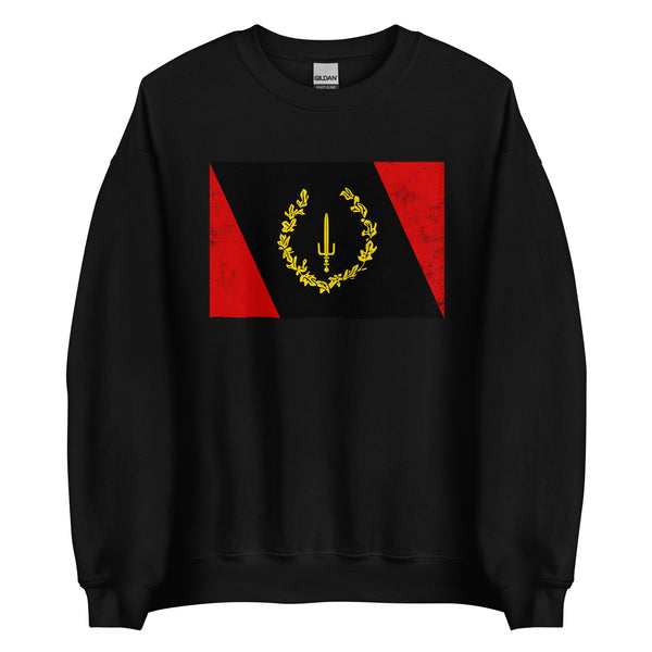 Black American Heritage Flag Sweatshirt