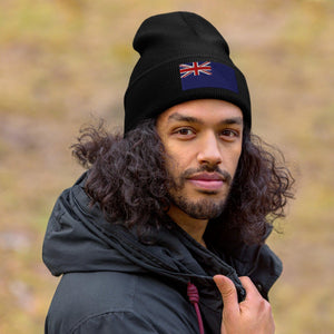 Blue Ensign Flag Beanie - Embroidered Winter Hat