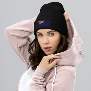 Blue Ensign Flag Beanie - Embroidered Winter Hat