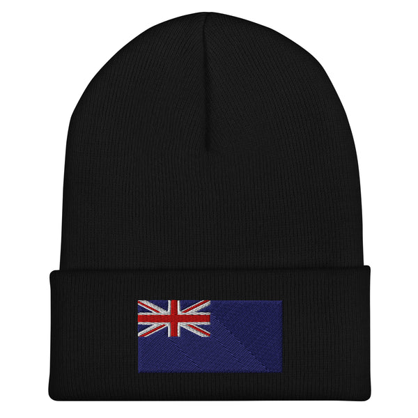 Blue Ensign Flag Beanie - Embroidered Winter Hat