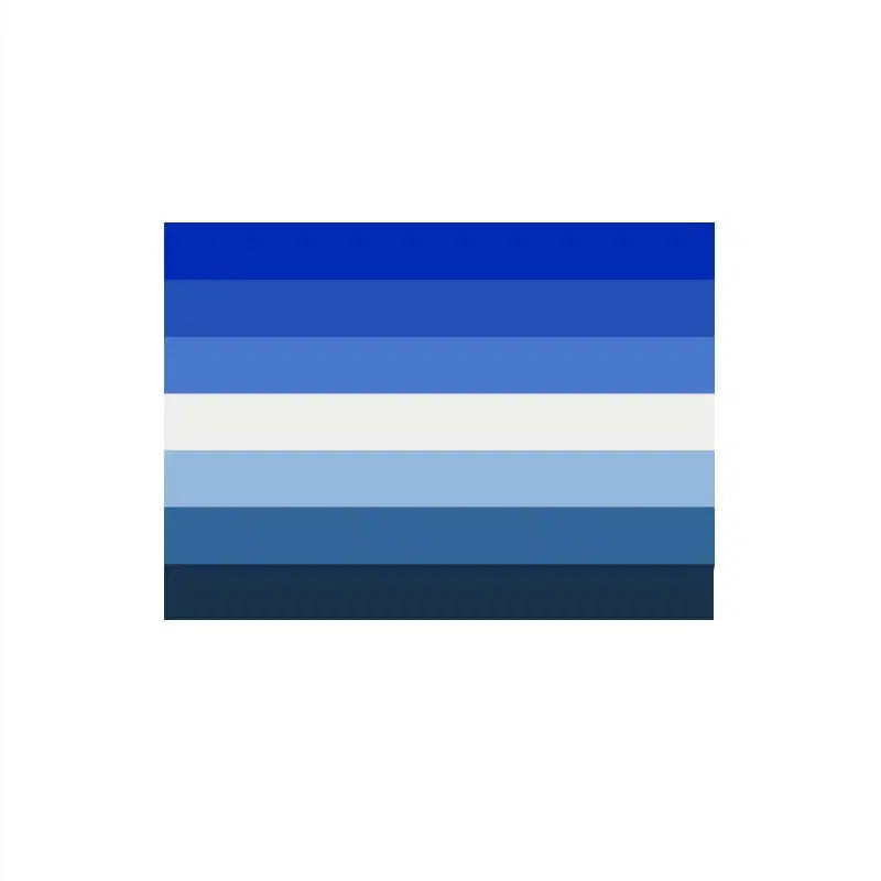Blue Gay Pride Flag - 90x150cm(3x5ft) - 60x90cm(2x3ft) - LGBTQIA2S+