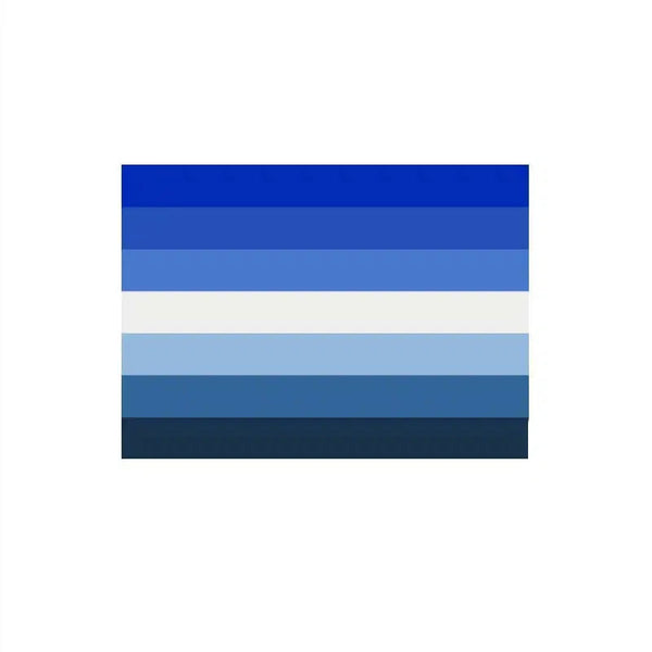 Blue Gay Pride Flag - 90x150cm(3x5ft) - 60x90cm(2x3ft) - LGBTQIA2S+