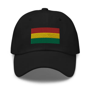 Bolivia Flag Cap - Adjustable Embroidered Dad Hat