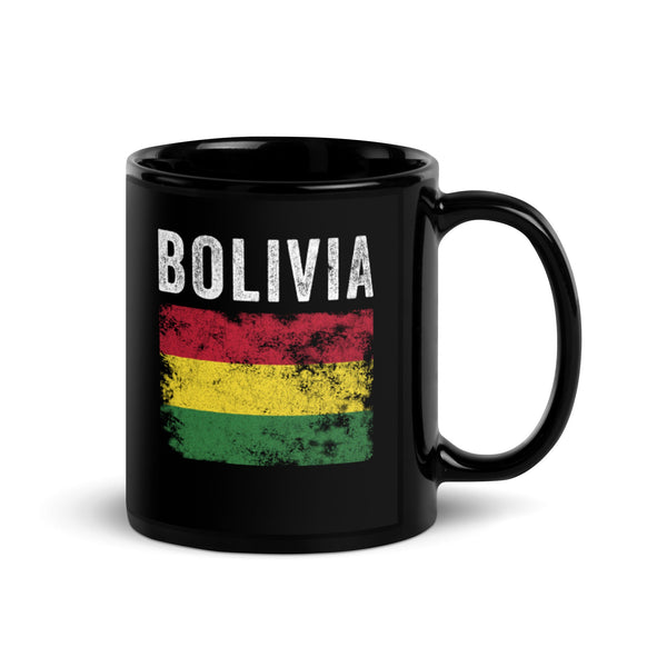 Bolivia Flag Distressed - Bolivian Flag Mug