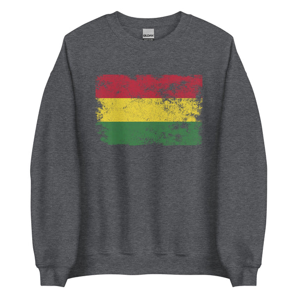 Bolivia Flag Sweatshirt