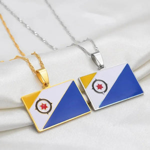 Bonaire Flag Necklace