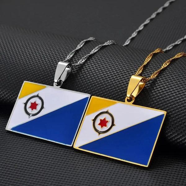 Bonaire Flag Necklace