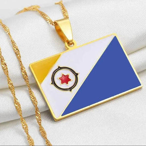 Bonaire Flag Necklace