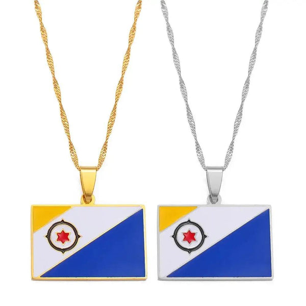 Bonaire Flag Necklace