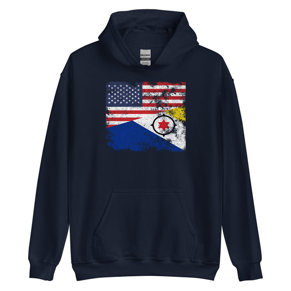 Bonaire USA Flag Hoodie