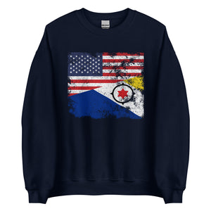 Bonaire USA Flag Sweatshirt