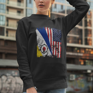 Bonaire USA Flag Sweatshirt