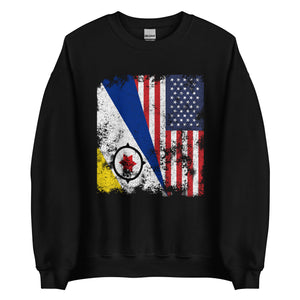 Bonaire USA Flag Sweatshirt