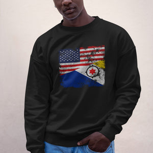 Bonaire USA Flag Sweatshirt