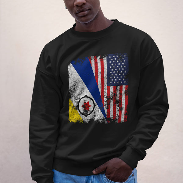 Bonaire USA Flag Sweatshirt