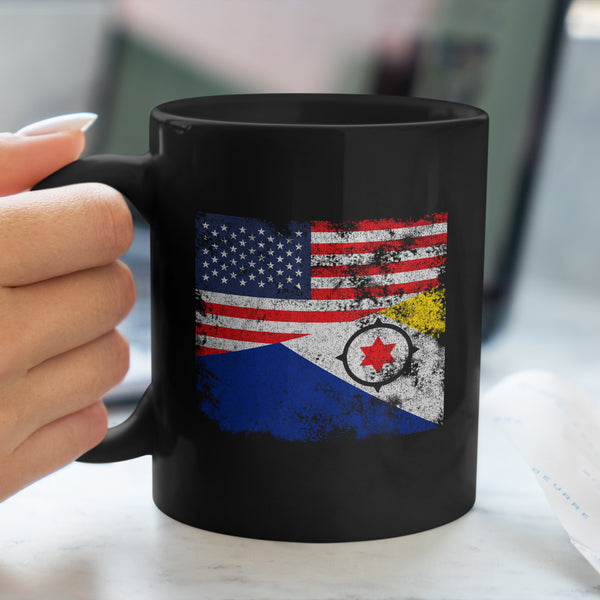 Bonaire USA Flag Mug