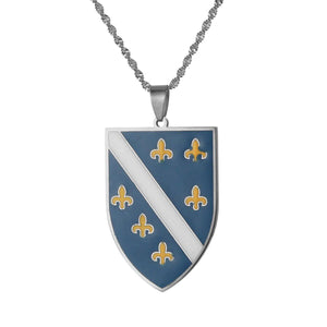 Bosnia & Herzegovina Pendant Necklace