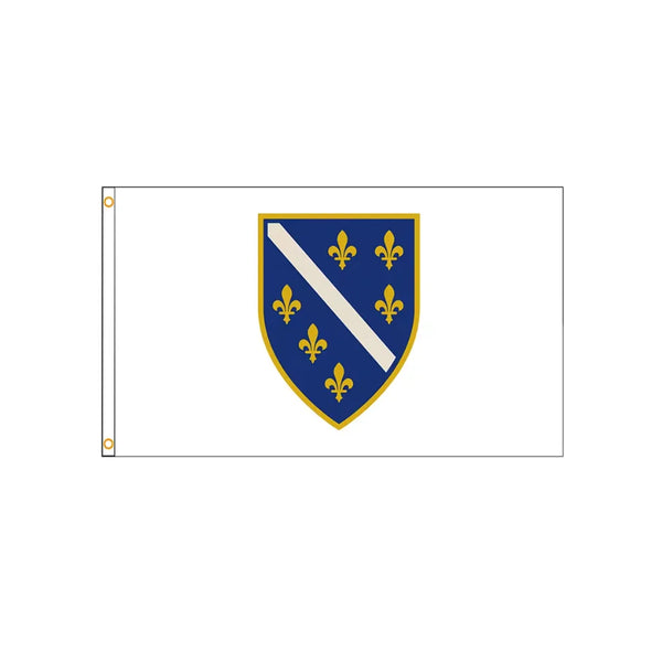 Bosnia and Herzegovina 1992-1998 Historical Flag - 90x150cm(3x5ft) - 60x90cm(2x3ft)