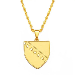 Bosnia and Herzegovina Pendant Necklace