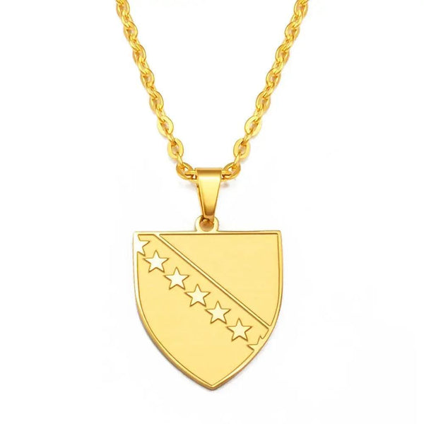 Bosnia and Herzegovina Pendant Necklace