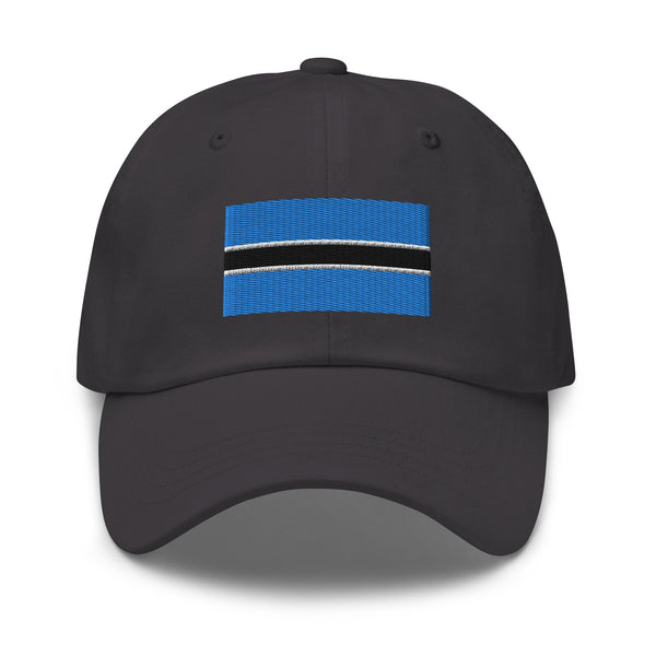 Botswana Flag Cap - Adjustable Embroidered Dad Hat