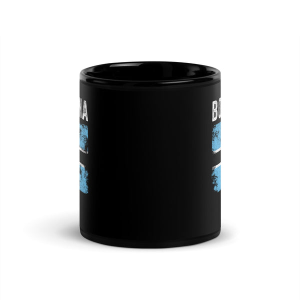 Botswana Flag Distressed Botswanian Flag Mug