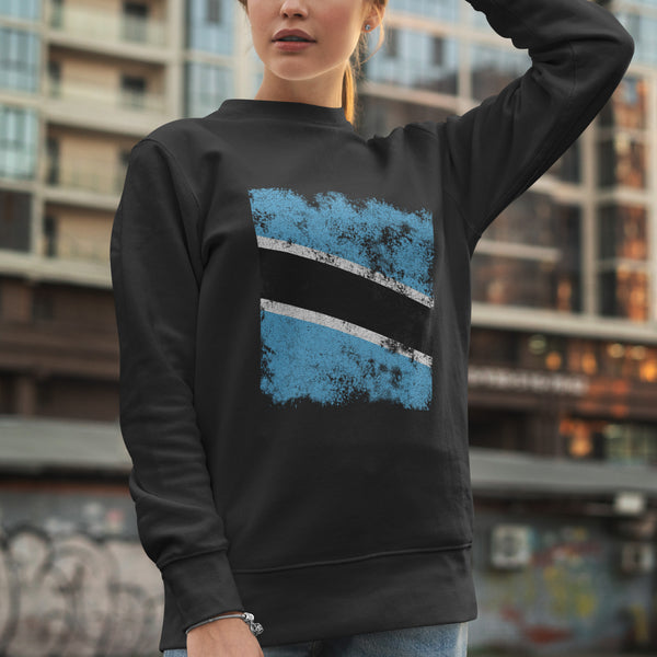 Botswana Flag Sweatshirt