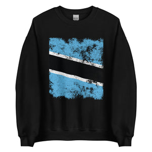Botswana Flag Sweatshirt