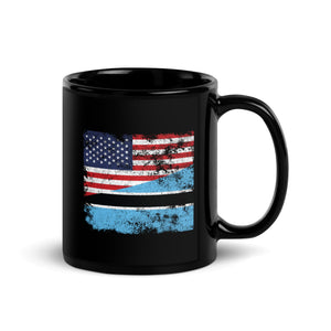 Botswana USA Flag Mug