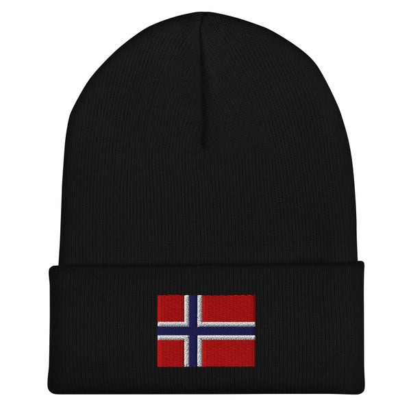 Bouvet Island Flag Beanie - Embroidered Winter Hat