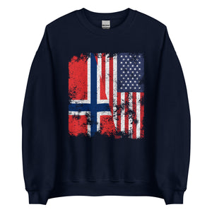 Bouvet Island USA Flag Sweatshirt