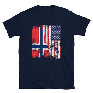 Bouvet Island USA Flag T-Shirt
