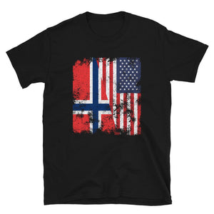 Bouvet Island USA Flag T-Shirt