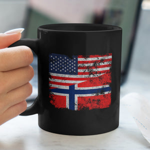 Bouvet Island USA Flag Mug