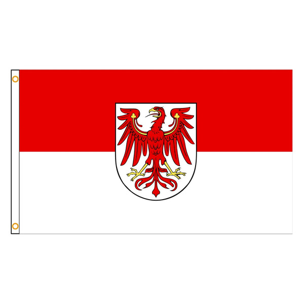 Brandenburg Flag - 90x150cm(3x5ft) - 60x90cm(2x3ft)