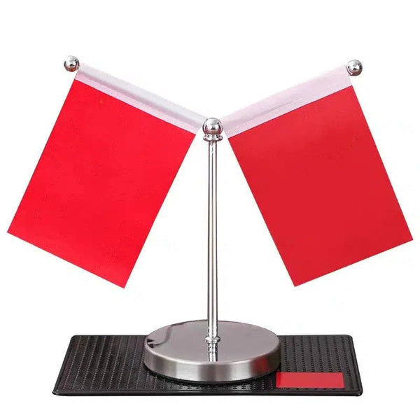 Brazil Tunisia Desk Flag - Custom Table Flags (Mini)