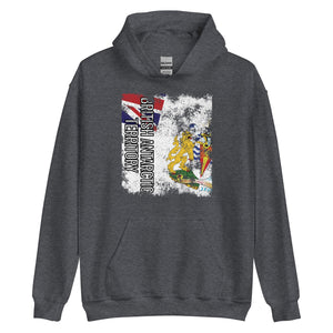 British Antarctic Territory Flag - Distressed Flag Hoodie