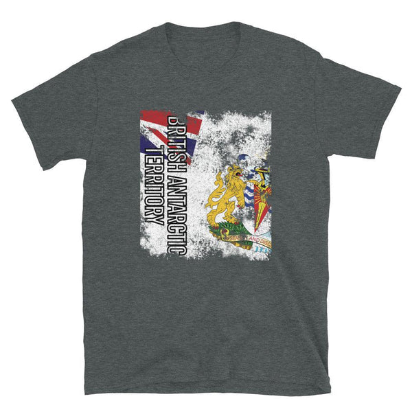 British Antarctic Territory Flag Distressed T-Shirt