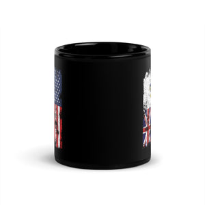 British Antarctic Territory USA Flag Mug