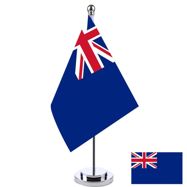 British Blue Ensign Desk Flag - Small Office Table Flag