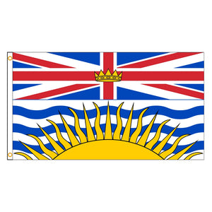 British Columbia Flag - 90x150cm(3x5ft) - 60x90cm(2x3ft)