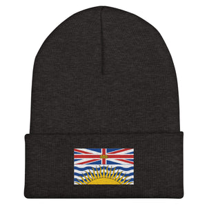British Columbia Flag Beanie - Embroidered Winter Hat