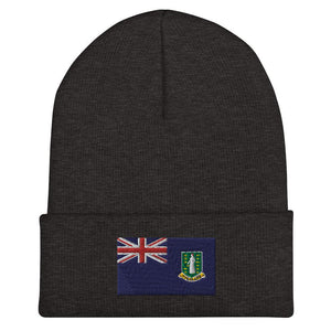 Virgin Islands UK Flag Beanie - Embroidered Winter Hat