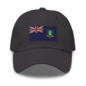 Virgin Islands UK Flag Cap - Adjustable Embroidered Dad Hat