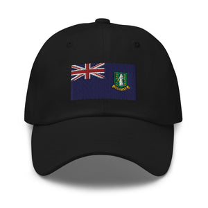 Virgin Islands UK Flag Cap - Adjustable Embroidered Dad Hat