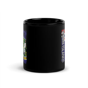 Virgin Islands Uk Flag - Distressed Flag Mug