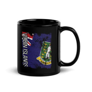 Virgin Islands Uk Flag - Distressed Flag Mug